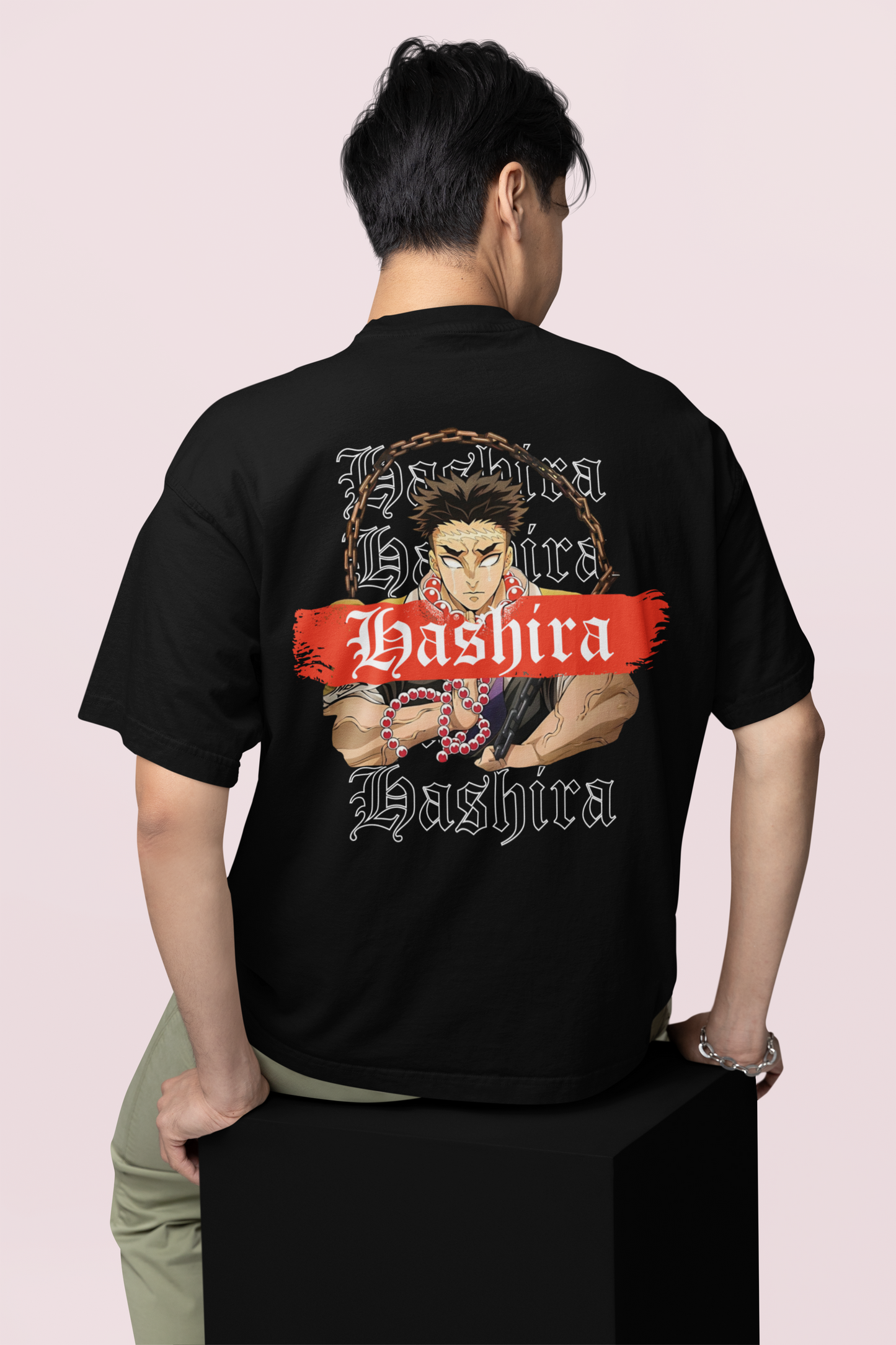 ROCK HASHIRA - STRONGEST HASHIRA - Demon Slayer Premium Unisex Oversized Shirt