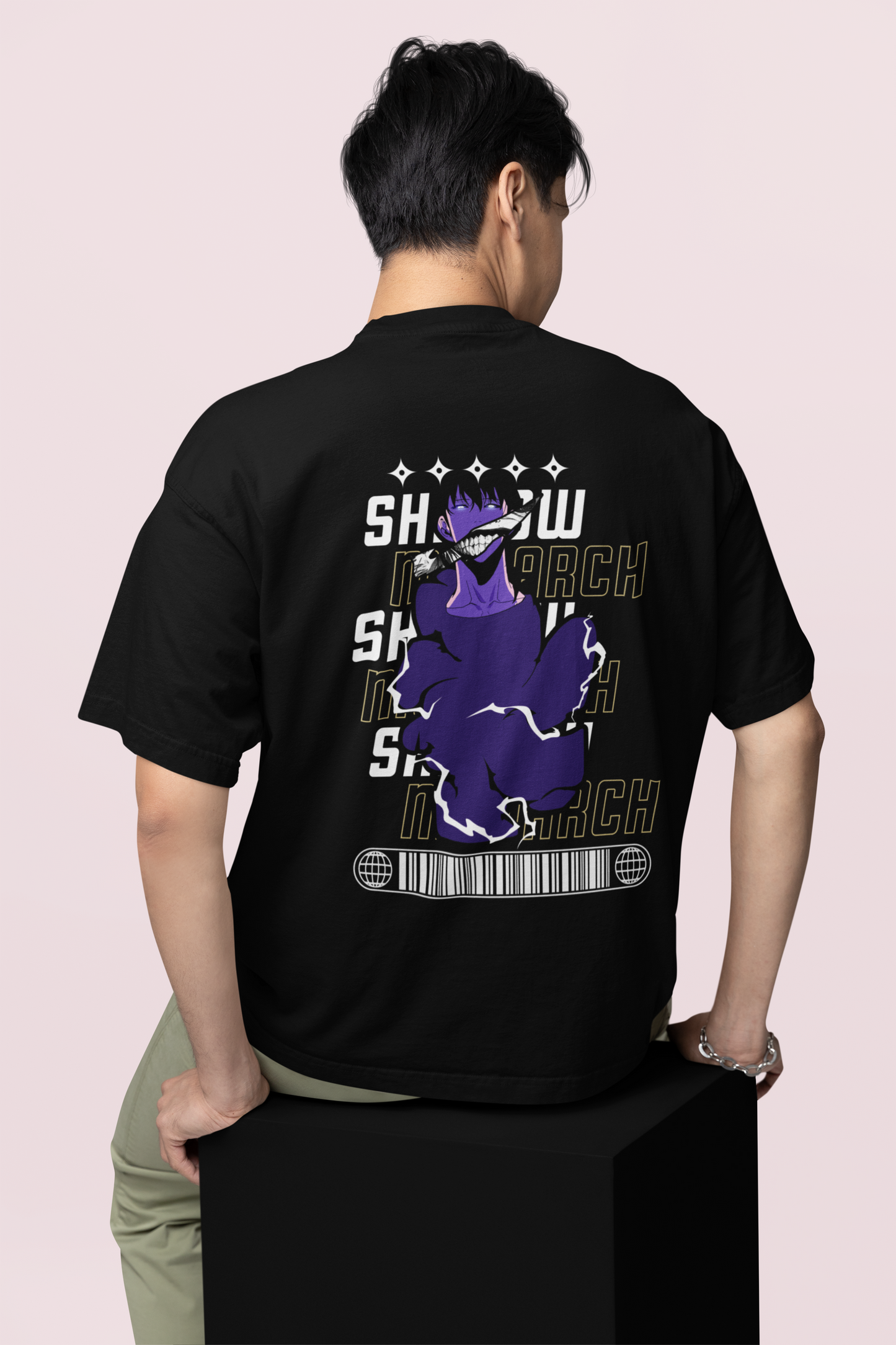 SOLO LEVELING - SHADOW MONARCH Premium Unisex Oversize T-Shirt