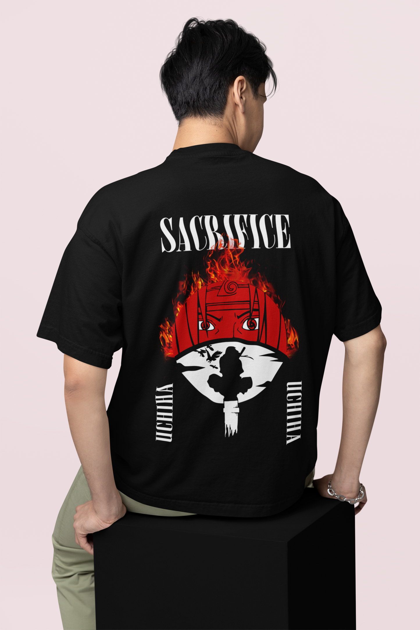 UCHIHA ITACHI SACRIFICE - NARUTO Premium Unisex Oversized Shirt