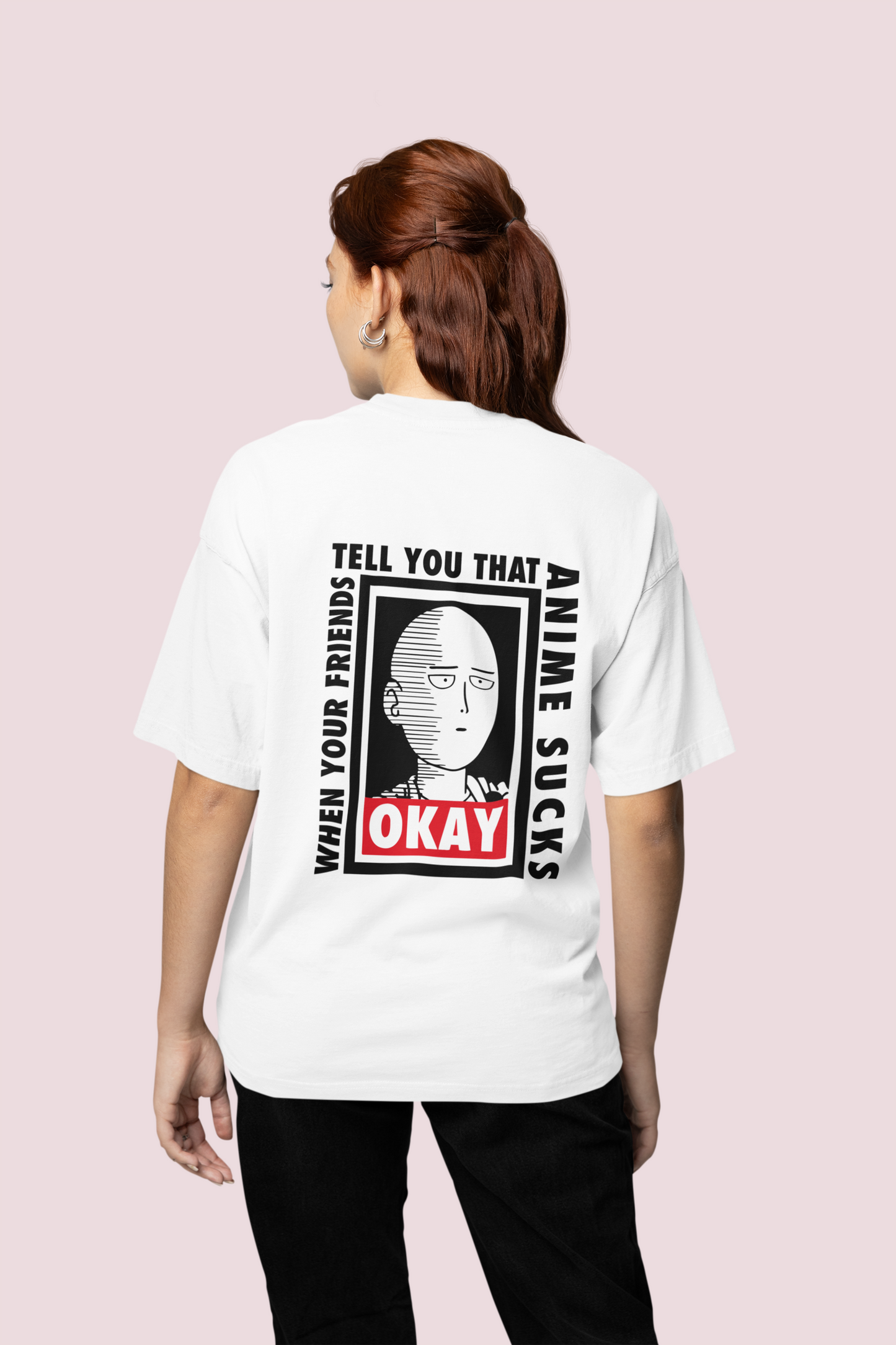 SAITAMA - ONE PUNCH MAN Premium Unisex Organic Oversize