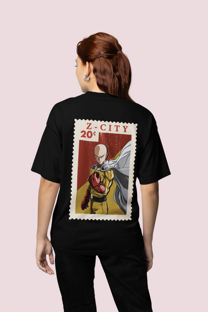 SAITAMA - ONE PUNCH MAN Z-CITY Premium Unisex Oversize T-Shirt