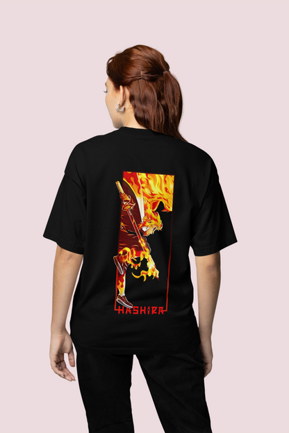 FIRE HASHIRA - DEMON SLAYER Premium Unisex Oversized Shirt