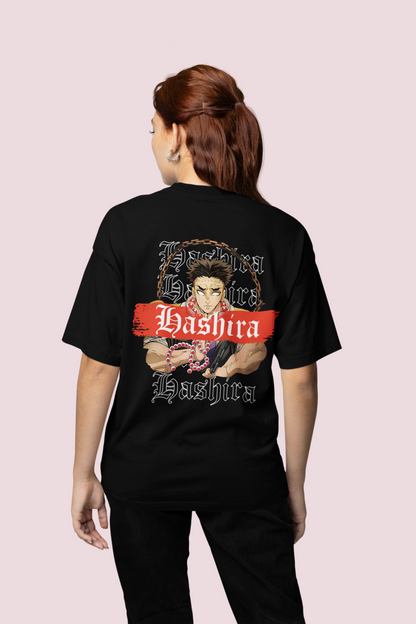 ROCK HASHIRA - STRONGEST HASHIRA - Demon Slayer Premium Unisex Oversized Shirt