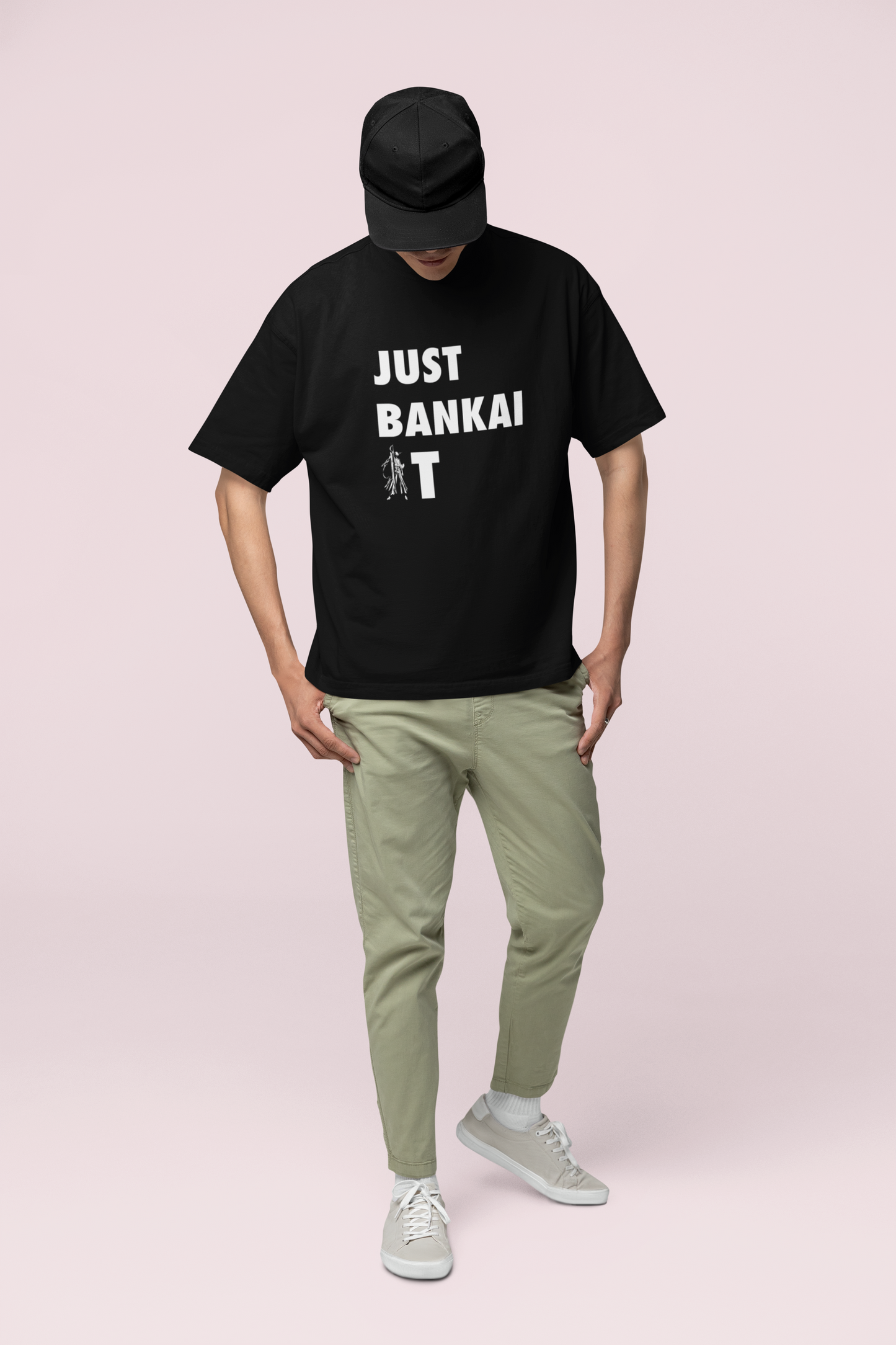 JUST BANKAI IT - BLEACH Premium Unisex Organic Oversize